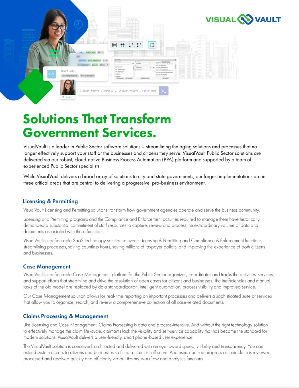 Solutions That Transform Government Services